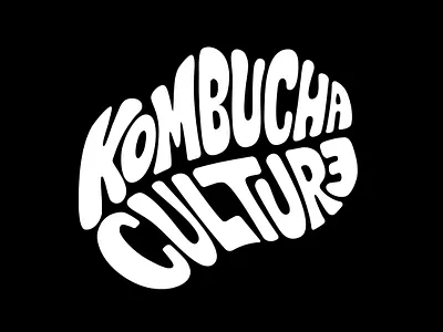 Kombucha Culture Rebrand beverage beverage packaging black and white branding branding design cbd cpg identity kombucha kombucha packaging label label design lettering logo packaging