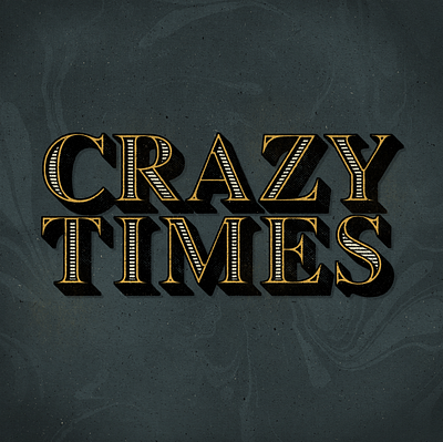 Crazy - Times New Roman design photoshop texture times new roman type typogaphy