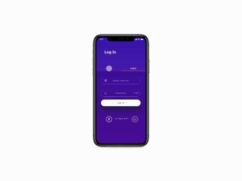 Keep in Style. App Concept. animation app design