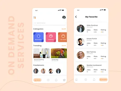 On Demand Service App app design app development cleaning app delivery app house cleaning marketplace app marketplaces mobile app design mobile app development moving company on demand script service app shopping app taskrabbit