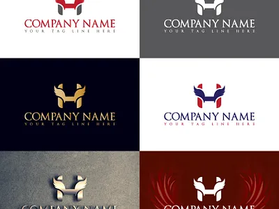 H letter Logo Design agency agency logo branding businesslogo companylogo design letter logo letter logo design lettering logo management vector wings logo wings logo design