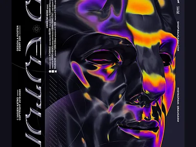 BAUGASM POSTER baugasm gradient poster