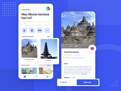 Travell app - Exploration app app design branding design exploration interface travel travel agency travel app traveling ui uiux