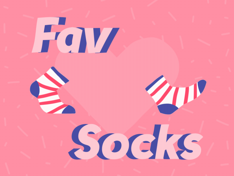 FAV SOCKS 2d 2danimation after effects animation classic animation cute frame frame by frame frame by frame animation framebyframe gif loop motion design motion graphic motiondesign motionmate walkcycle