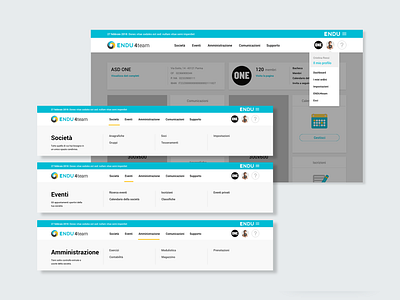 Information Architecture | ENDU4team card sorting design endu endurance information architecture interface design mega menu menu responsive ui user experience user interface ux website