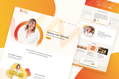 Website design for Freelance Interim Manager colourful freelance freelance website happy interim manager manager website orange red web design webdesign webdesigner webdesigns website website design yellow