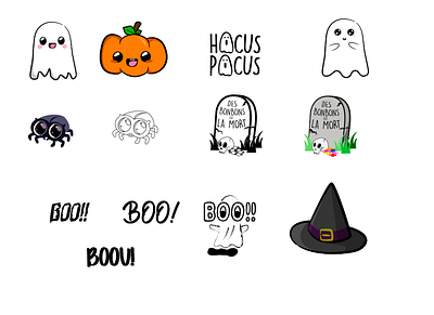 Halloween illustration affiche design drawing illustration illustrator ui ux vector