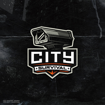 City Survival camera cctv city dmitry krino getting up graffiti mascotlogo survival