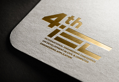 iec logo branding design graphic logo mockup