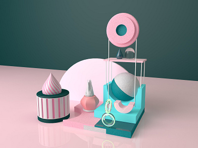 c4d design illustration