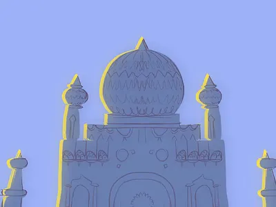 Spirit of India animation illustration art illustration design