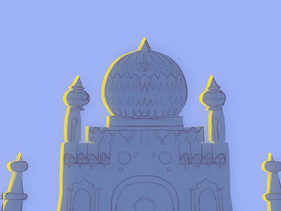 Spirit of India animation illustration art illustration design