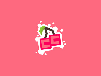 "Career Cherry" Concept Logo brand design branding cherry design geometric icon logo logo design logotype minimal modern pink vector vibrant