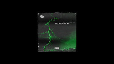 PLAGUES OF BABYLONE | ALBUM COVER abstract album album art album artwork album cover album cover design art direction color corona coronavirus dark design green lachute light music photoshop plague scan virus