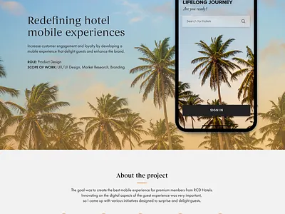 Luxury mobile app design booking app hospitality hotel app hotel booking hotel branding luxury hotel mobile mobile app mobile design premium reservation service design typogaphy