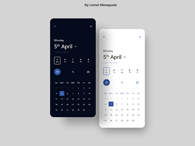 Dark or light theme? app design dailyui dark mode dark ui design event app mobile mobile app ui uiux