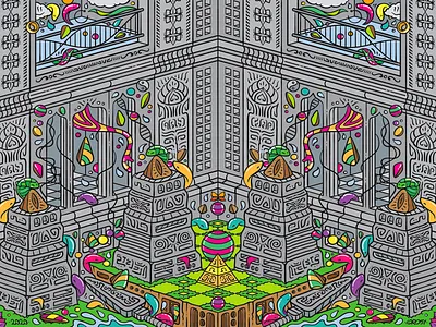 Multidimensional states of Consciousness consciousness design goodvibes idro51 illustration psychedelicart