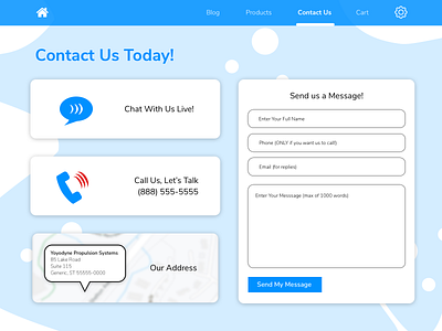 DailyUI Challenge #28 - Contact Us Page dailyui dailyuichallenge design ui ux uxui