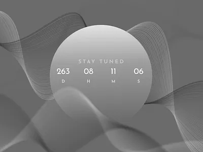 CountDown Timer adobe aesthetic behance blending blur countdown dailyui dailyuichallenge design dribbble gradient greyscale interfacedesign minimal mordern sketch ui uidesign userinterface userinterfacedesign