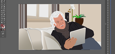 oldman_illustration design illustration illustrator images imagination ui design uidesign uiux vector web