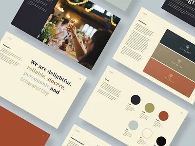 The Old Vicarage: Brand Guidelines animation brand book brand design brand guidelines brand identity branding deck hotel branding identity logo design logotype luxury brand restaurant branding silk studio