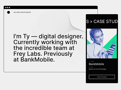 Portfolio Update case study figma mobile portfolio responsive ui web web design
