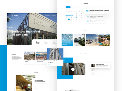 Capba website architect colorfull design ui uidesign ux uxdesign web website