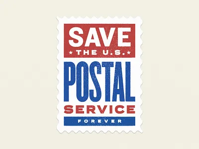 Save the USPS! mail postal service stamp usps