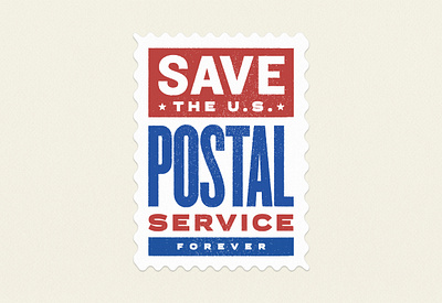 Save the USPS! mail postal service stamp usps