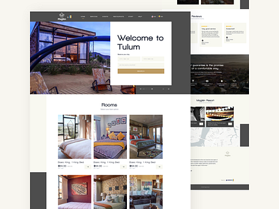 Template clean clean design clean ui design flat hotel landing layout minimal travel ui ux web website