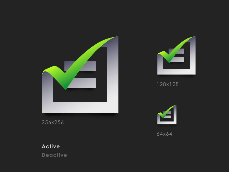 checklist iconAnimation (Rebound) after effects animation check checklist icon icon animation iconanimation icons micro interaction