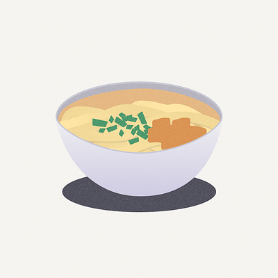 Udon art dailyui design figma figma design food icon illustration japan japanese food logo soup udon ui vector vector art