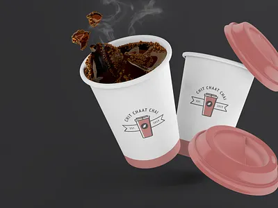 Chit Chaat Chai (Branding) brand brand design brand identity branding coffee coffeeshop design icon identity illustration illustrator logo logo design minimal vector