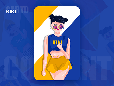 kiki art art design design illustration illustration art lovers package design personal procreate procrete