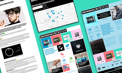Blockhead - Ecommerce Site branding design web web design web design and development webflow website