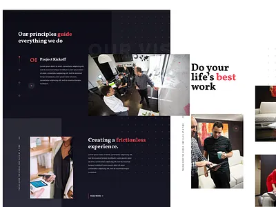 About us Page agency app artificial clean design email girl icon illustration laptop mobile office ui web website