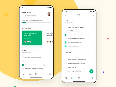 Task Manager App - To do UI app manage mobile app task todo todo app todolist ui