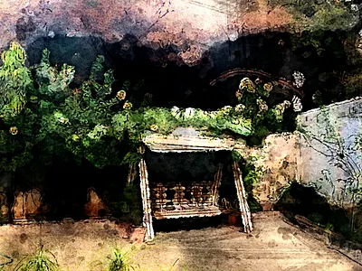 Backyard art backyard design designer digital digital art digital illustration digital painting digitalart illustration illustrator photo photoshop