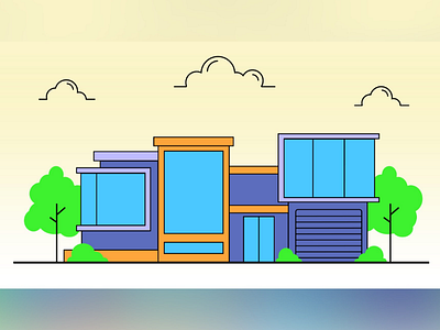 City illustrator vectorart design