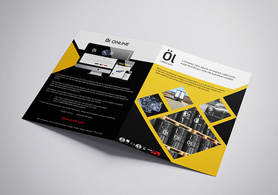 Bi-fold Brochure Designs bifold brochure branding design graphic design leaflet design print design