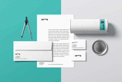 DOMO Stationery architecture architecture design brand identity branded branding branding design branding project designs logotype logotype design marketing marketing agency naming rebrand rebranding stationery design stationery mockup stationery set visualidentity