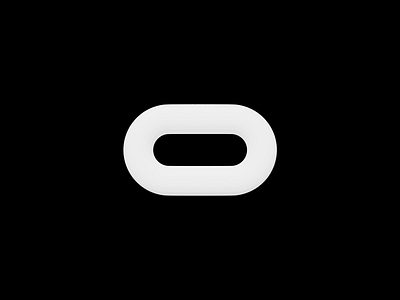 Oculus Logo Animation 3d animation ar blender3d brandng loader logo oculus preloader prototype ui ui design vr xr