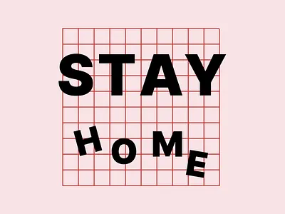 stay home 2020 branding design geometry home illustration pattern stayhome