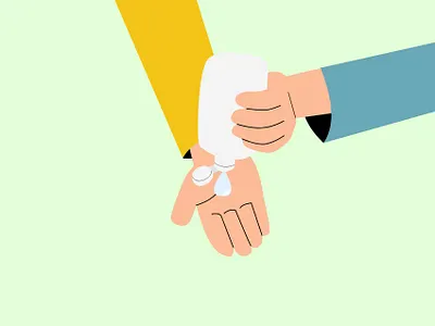 War Against COVID - Sanitize 1 character character design coronavirus covid 19 covid19 design download free free downloads illustration ui vector vector illustration