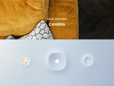 camera 3d button camera design shadow ui visual design wallpaper