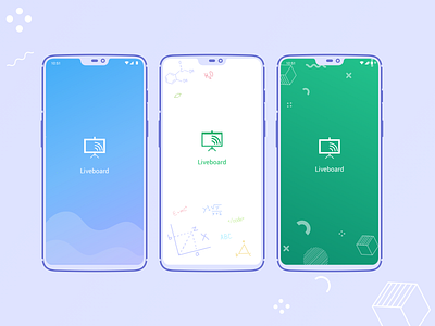 Splash Screen - Liveboard App app application colors design illustration minimal mobile splash splash screen ui