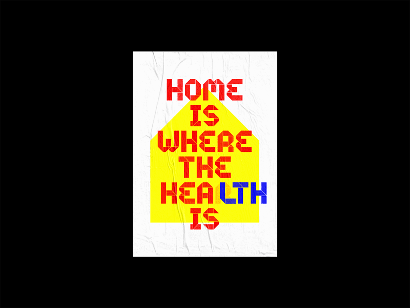 ‹Stay Sane, Stay Safe› COVID-19 Campaign Poster alphabet campaign character coronavirus covid 19 custom type custom typography display display type display typography font glyph letter pandemic poster type type design typeface typeface design typography