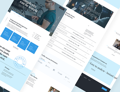 Ad Management & Analysis Platform design figma ui uidesign web web design webdesign