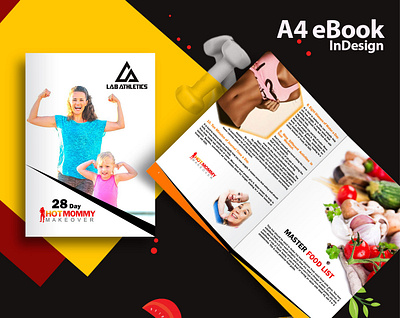 Ebook Design - LAB ATHLETICS - USA a4 a4 brochure brochure brochure design ebook ebook cover ebook design graphicdesign gym magazine online magazine