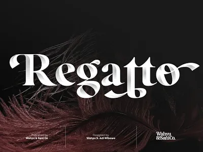 Regatto - Venetian Style Typeface branding classic font display font elegant font font font design fonts graphic design lettering logo font logo fonts retro font serif font serif fonts serif typeface typeface typefaces typography vintage font vintage fonts